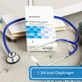 thumbnail image 5 of McKesson Stethoscope, Double-Sided Chestpiece - 22 in Tube, Royal Blue, 1 Ct, 5 of 9