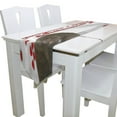 thumbnail image 3 of EREHome Chemin de Table Love The Monkey Décoration de Table 13x90 Pouces, 3 of 5