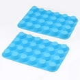 thumbnail image 3 of 3-Pack Silicone Non-Stick Mini Muffin Tins For Cupcakes, Tartlets Blue, 3 of 7