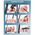 thumbnail image 5 of Set de manicura Multifuncional Labg 28 Pcs Estuche verde/negro, 5 of 5