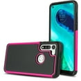 thumbnail image 3 of for Motorola Moto G Fast with Tempered Glass Phone Case Shock Proof Edges Hybrid Hard Back Slim Bumper Cover, 3 of 4