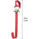 thumbnail image 4 of Juego de 3 coronas navideñas para colgar en una puerta - Ganchos de metal para adornos navideños - A3Red + Silver, 4 of 5