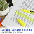 thumbnail image 7 of BAZIC Mini Highlighter Value Pack, Chisel Tip, Assorted Colors, 5 Count, 2 Pack, 7 of 7