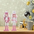 thumbnail image 3 of Uonlytech Christmas Desktop Nutcracker Nutcracker Puppet Assorted Color 4Pcs, 3 of 8