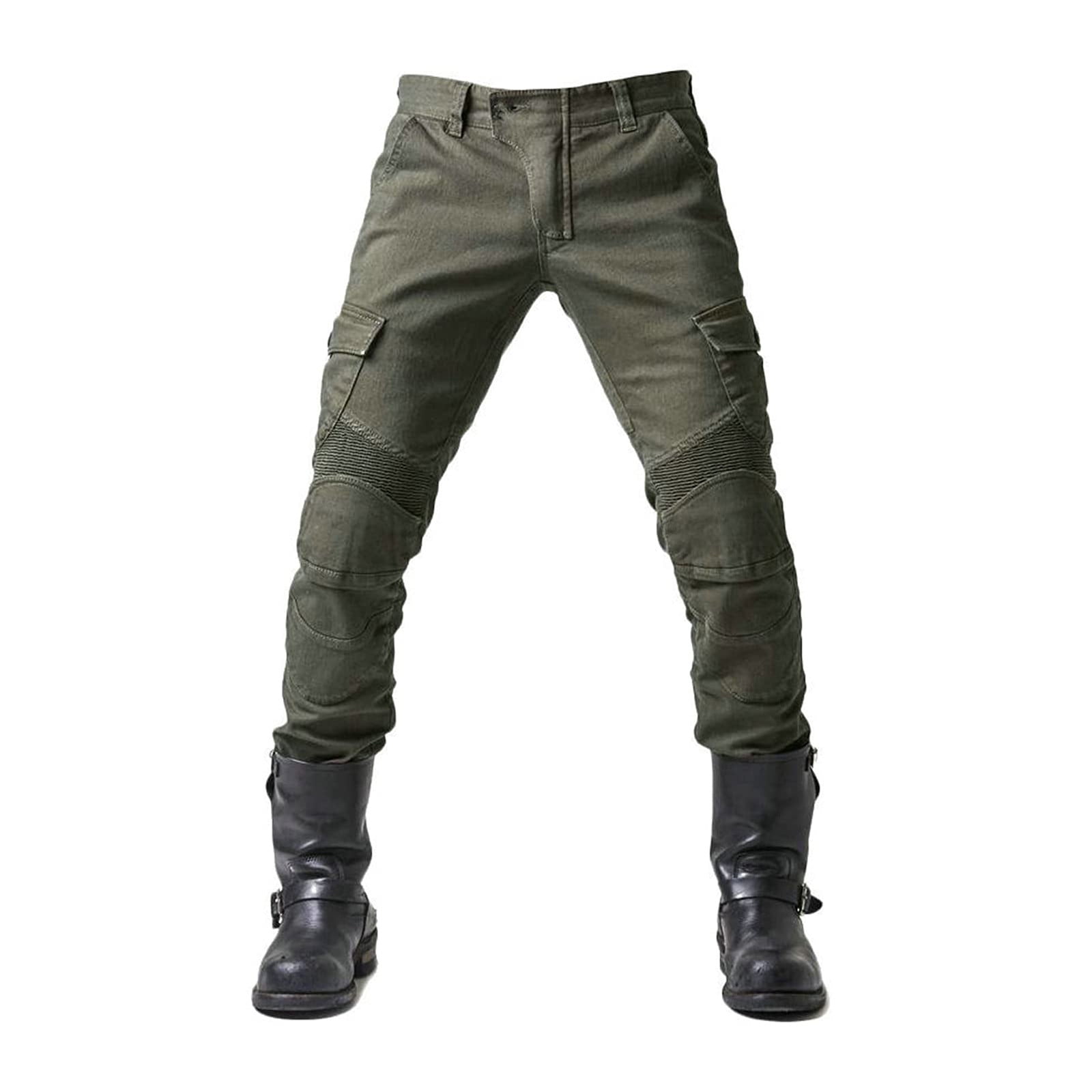 EKOUSN Motorcycle Pants for Men and Women with Water Resistant Cordura ...
