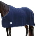 thumbnail image 2 of Jeffers Equine Elite Fleece Horse Cooler Blanket, 69", Soft Lightweight, Navy, 2 of 7