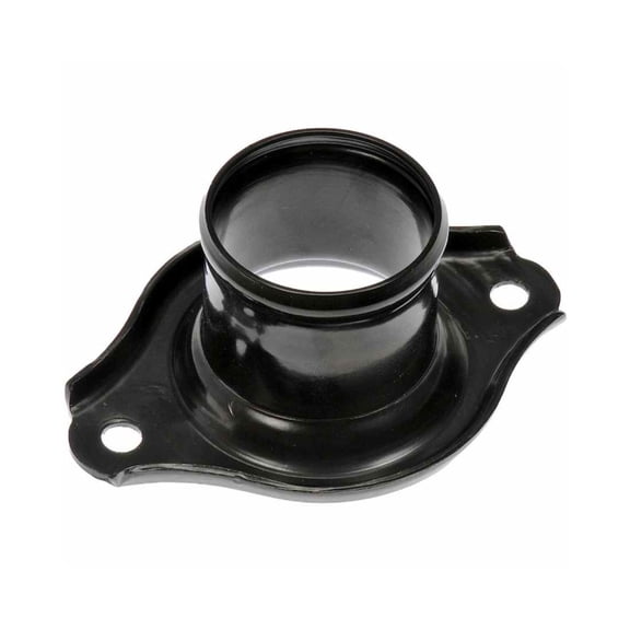KarParts360 For Cadillac DeVille 1994 Engine Coolant Thermostat Housing | Metal Material | Black | 90 Degrees Housing Neck Angle | 2 Mounting Hole Quantity | 1.5 Inches Outside Diameter | For 1647540