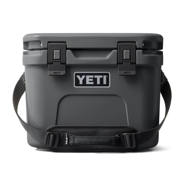 YETI Roadie 15 - Nevera rígida con correa para el hombro DoubleDuty, color carbón