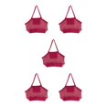 thumbnail image 3 of VONKY Grand Sac de Jouets de Plage Sac Fourre-Tout pour Piscine Sac Anti-Sable Maille Rose Rouge Grand 5ensemble, 3 of 6