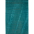 thumbnail image 1 of Unique Loom Williamsburg Solid Vibrant Rug 4' x 6' Rectangle Teal, 1 of 1