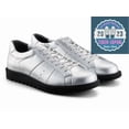 thumbnail image 1 of Onitsuka & Tiger THE ONITSUKA COURT-T 1183C360 020 Silver/Silver Unisex Leather, 1 of 6