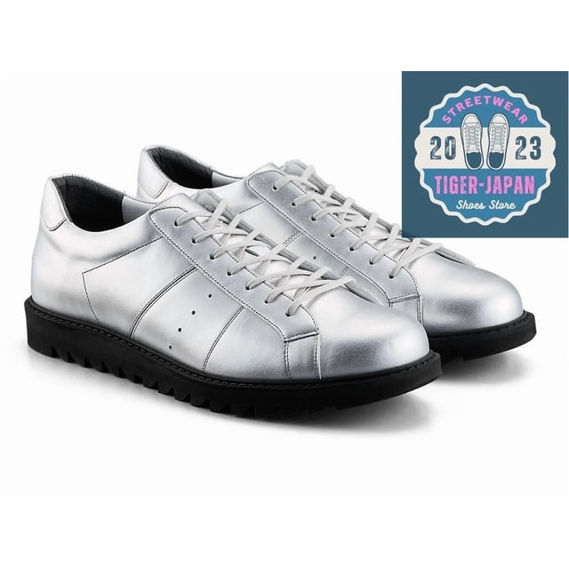 Onitsuka & Tiger THE ONITSUKA COURT-T 1183C360 020 Silver/Silver Unisex Leather