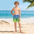 thumbnail image 6 of ATOGUTA Swim Shorts for Boys with Liner Bathing Suits Summer Quick Dry Swimwear Swim Trunks Size 5T-14, Green, 6 of 6