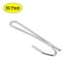 thumbnail image 1 of Ganchos para Cortinas Uxcell de 2.48" Metal Electrochapado Tono Plateado Paquete de 50, 1 of 5