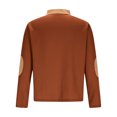 thumbnail image 4 of ZACPNCV Mens Textured Casual Shirt Long Sleeve Waffle Knit with Collar for A Unique and Comfortable Everyday Style, 4 of 6