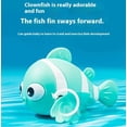 thumbnail image 3 of Baby bath water toy - Cute Baby Toddler Bath Toy Wind Up Fish Animal for Bathtub, Water Tank, Swimming Pool 1 2 3 4 5 6 Year Old Kids Birthday Gifts（Blue Fish）, 3 of 4