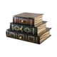 thumbnail image 5 of Caja de almacenamiento en forma de libro, caja de madera para libros falsos, con cajones, caja decorativa para fotos, pendientes,, 5 of 7
