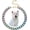 Colorful Chain Dog Necklace, variant on Dog Beaded Necklace | Adjustable Beaded Durable Dog Necklace | Cute Fashion Pet Collar | Good Girl Jewelry Pink Beaded Puppy Accessories | Pet Necklace Gift 14 inches