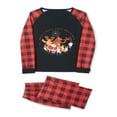 thumbnail image 3 of Pyjamas de Noël Assortis pour Fêtes de Fin d'Année Santa Claus Print Cotton Pjs Set Sleepwear, 3 of 7