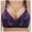 Purple bras, variant on pimelu Bras for Women T-Shirt Bras for Women Underwire Lightly Lined Push Up Bra Elder Comfort Breathable Lace Lace Full Coverage T-shirt Bra Push Up Bra