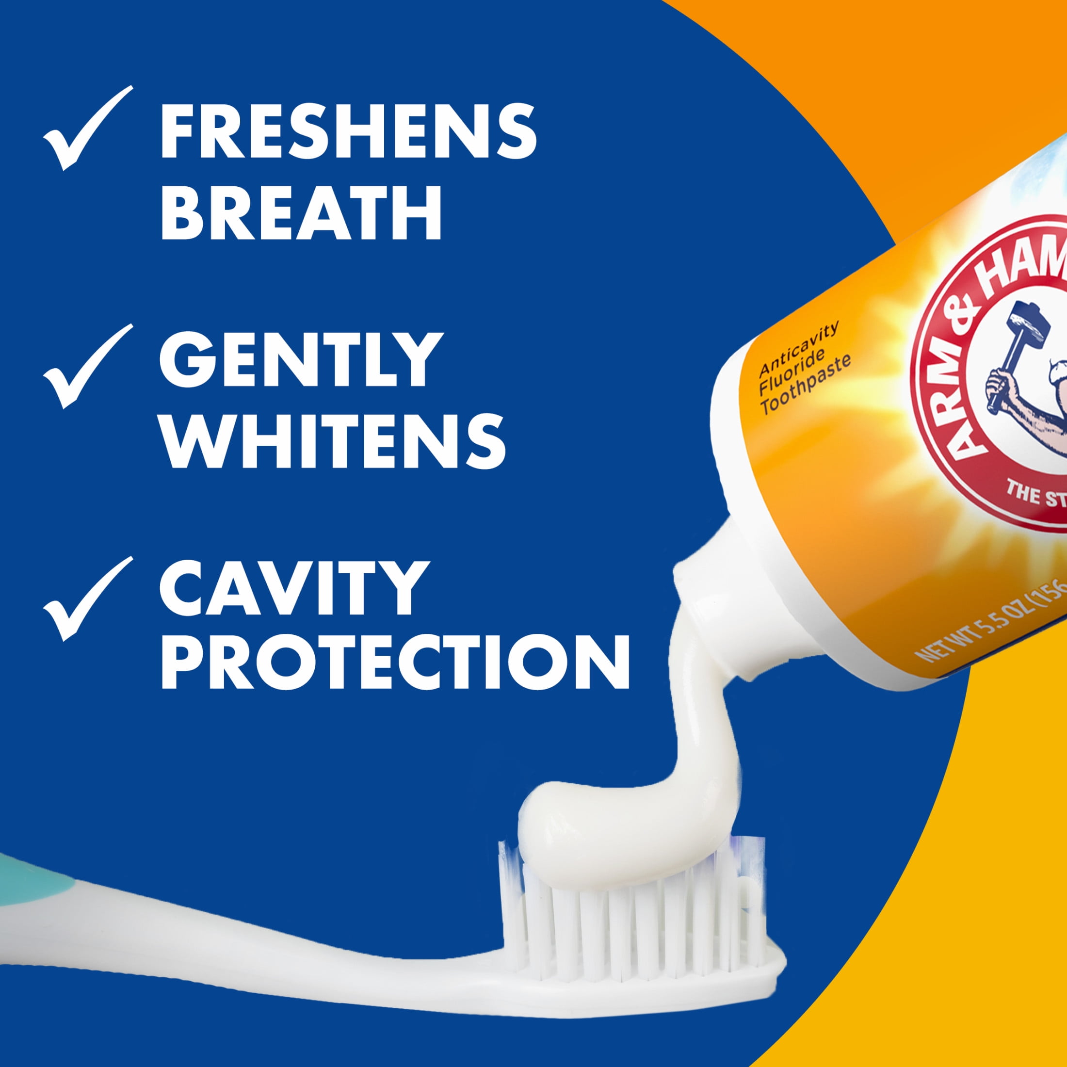 ARM & HAMMER Therabreath Fluoride Toothpaste, Invigorating Icy Mint