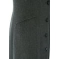 thumbnail image 6 of Jessica London Women's Plus Size Full Length Wool Blend Coat, 6 of 6