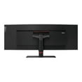 thumbnail image 6 of Lenovo ThinkVision P44w-10 - LED monitor - 43.4" - 3840 x 1200 @ 144 Hz - VA - 450 cd/m�� - 3000:1 - 4 ms - 2xHDMI, DisplayPort, 2xUSB-C - black - for ThinkBook 14; ThinkCentre M715q (2nd Gen); M75; ThinkPad E14; E15; L13 Yoga; T490; X390, 6 of 10