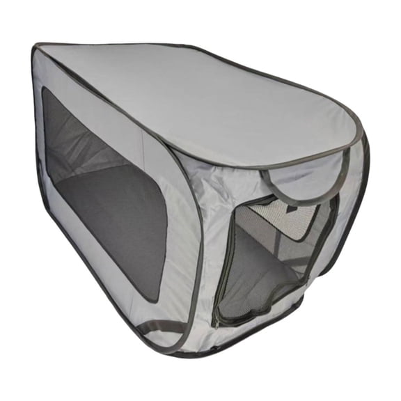 36 Inch Foldable Dog Kennel for Large Dogs, Portable Waterproof Pet Crate, Indoor Outdoor Travel Car Seat Kennel