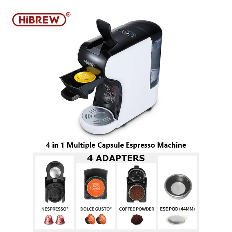 Coffee Machine 19 Bar 3in14in1 Multiple Capsule Espresso Cafetera