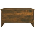 thumbnail image 2 of vidaXL Coffee Table Smoked Oak 80x55.5x41.5 cm Engineered Wood, 2 of 5