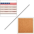 thumbnail image 4 of FMSHPON Independence Day Theme American Flag Set of 8 Coaster for Drinks, Absorbent Ceramic Stone Coasters Cup Mat with Cork Base for Home Kitchen Room Coffee Table Bar Decor, 4 of 4