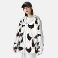 thumbnail image 5 of Haiem Funny Chicken UPF 50+ Fishing Shirts for Men Long Sleeve UV Sun Protection Hoodie Non-Mask Outdoor Hiking Shirts, 5 of 9