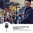 thumbnail image 6 of ifundom Cymbal Hi-Hat Hi-Hat Clutch Felt Grey Music Practice 1Pcs, 6 of 6