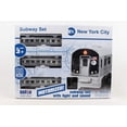 thumbnail image 1 of Nueva York MTA Ciudad de Nueva York 3 Pc. Tren a batería con vía, 39 "X 25" New York MTA New York MTA, 1 of 2