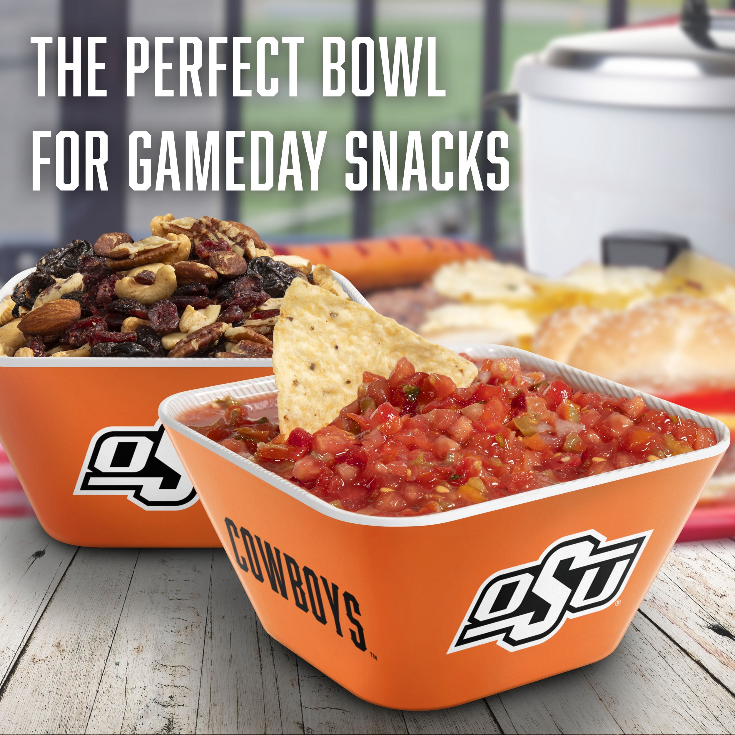 YouTheFan NCAA Oklahoma State Cowboys Small Snack Bowl