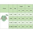 thumbnail image 4 of FEORJGP Infant Baby Girls Irish Day Romper Newborn Long Sleeve Jumpsuit Crew Neck Bodysuit Four Leaf Clover Print Romper with Headband Toddlers Girl Cute Casual Clothes, 4 of 10