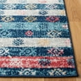thumbnail image 6 of SAFAVIEH Madison Hayden Geometric Area Rug, Navy/Ivory, 8' x 10', 6 of 9