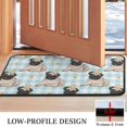 thumbnail image 3 of Pug with Crown Door Rugs,Washable Non Slip Door Mats Indoor,Decorative Door Mats,Entry Mat Indoor for Entrance,Bedroom,Kitchen,Bathroom,30"x17", 3 of 6
