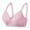Pink, variant on Jacenvly Clearance Wireless Bras for Women Support Bra Wire Free Underwear Onepiece Bra Everyday Underwear Bras