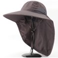 thumbnail image 1 of Sombrero de protección solar para exteriores, sombrero de protección para el cuello para hombres y mujeres, protector solar, sombrilla, antimosquitos, pescador antiultravioleta ZefeiWu 8390606768728, 1 of 1