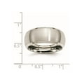 thumbnail image 6 of Chisel Stainless Steel Brushed and Polished 10mm Beveled Edge Band, 6 of 7