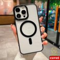 thumbnail image 1 of COVET Fundas Magnéticas Transparentes De Carga Inalámbrica Suave Case Funda Para iPhone 11 12 13 14 Pro Max Gao Jiahui unisex, 1 of 2