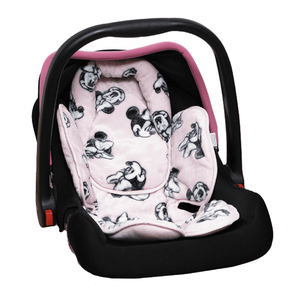 Soporte para asiento reversible para carriola y portabebe Baby comfort Minnie mouse CHIQUI MUNDO Minnie Mouse soporte para asiento comforter Walmart en linea