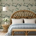 thumbnail image 3 of S4Sassy Peel and Stick Walls Covering, Floral Tree Canopy Print - Asian Style Wall Mural, Walls Makeover for Bathroom, Laundry Room, Closet Interior - Self-Adhesive Wallpaper Vinyl - Beige, 25"x120", 3 of 7