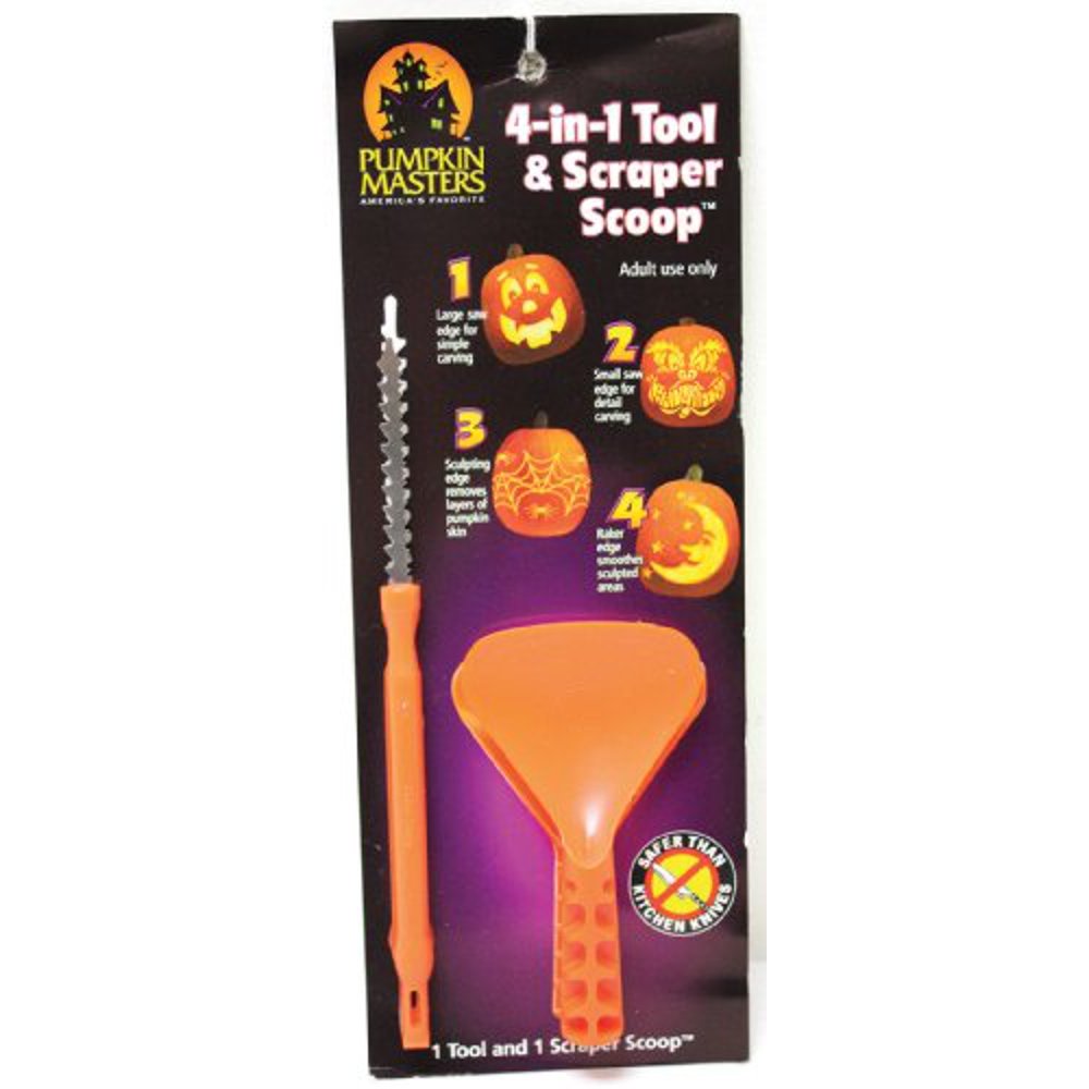 Pumpkin Masters 4 in 1 Carving Tool, 1 EA