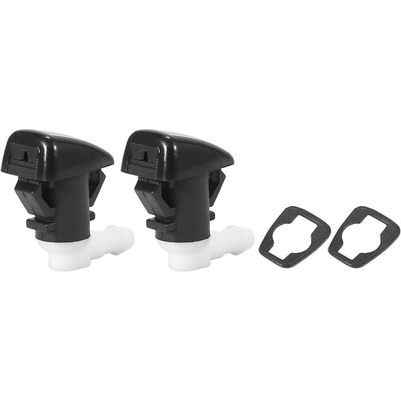ACROPIX Buses d'Essuie-glace avant pour Dodge Durango avec Joints - Lot de 2 Noir