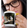 thumbnail image 2 of 3drose, Women in the Garden, Claude Monet Painting 1865, Pd-us, 11oz Two-tone Yellow Mug, 2 of 6