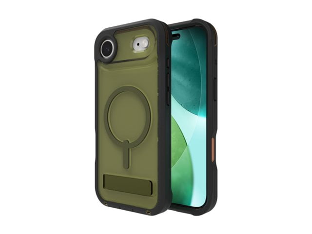 ZAGG Rainier Snap - Back cover for cell phone - rugged - MagSafe compatibility - sea kelp - for Apple iPhone Air