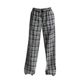 thumbnail image 4 of Bovemsi Womens Pants Women's Leopard Print Wide Leg Patched Elastic Waist Casual Loose Trousers Travel Pants, 4 of 4