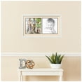 thumbnail image 2 of ArtToFrames Collage Photo Picture Frame with 2 - 11x11 Openings, Framed in White with French Creme and Black Mats (CDM-3966-40), 2 of 8